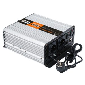 1000 Watt 12 Volt Tam Sinüs İnverter AC 220V Şarjlı - Hegel
