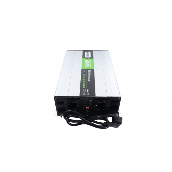 1500 Watt 12 Volt Tam Sinüs İnverter AC 220V Şarjlı - Hegel - Görsel 2