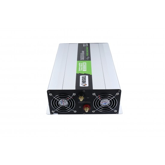 2000 Watt 12 Volt Tam Sinüs İnverter AC 220V Şarjlı - Hegel - Görsel 2
