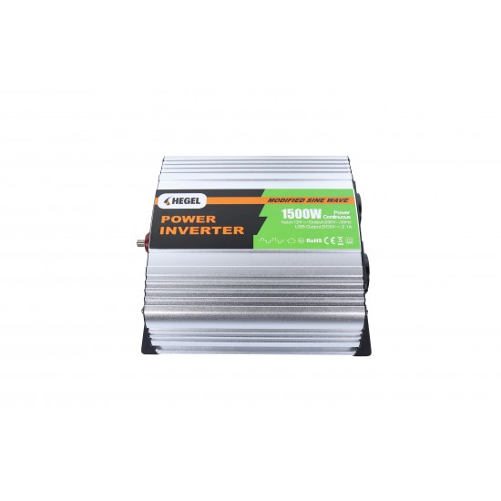 1500 Watt 12 Volt Modifiye Sinüs İnverter – Hegel İnverter - Görsel 2