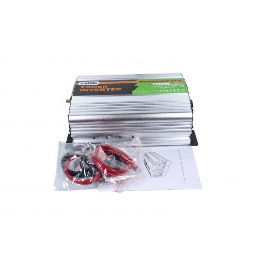 2000 Watt 12 Volt Modifiye Sinüs İnverter – Hegel İnverter - Görsel 4